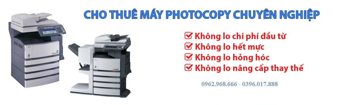 Cho thuê máy photoccopy tại Khu công nghiệp Quang Minh