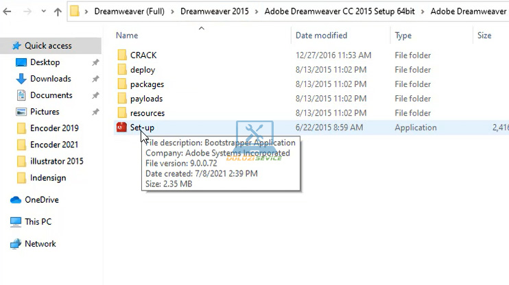 Chạy File cài đặt phần mềm
