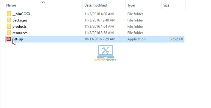 Chạy File cài đặt phần mềm