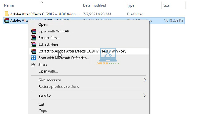 huong-dan-cai-dat-adobe-effects-cc-2017-full-crack Giải nén phần mềm After Effects 2017 Full Crack